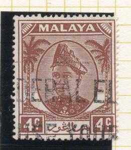 Selangor Malaysia 1949 Early Issue Fine Used 4c. 107696