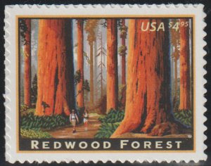 #4511 $4.95 Face, Redwood Forest, VF/XF mint never hinged, super nice, HIGH V...