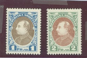 Albania #193-194  Single