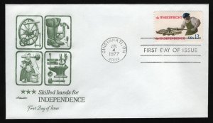 #1717-1720 13c Skilled Hands For Ind., Artmaster FDC **ANY 5=FREE SHIPPING**