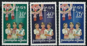Philippines 1003-05 MNH 1968 Christmas (fe5497)