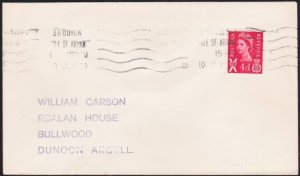 GB SCOTLAND 1969 BRODICK ISLE OF ARRAN machine cancel......................B1572