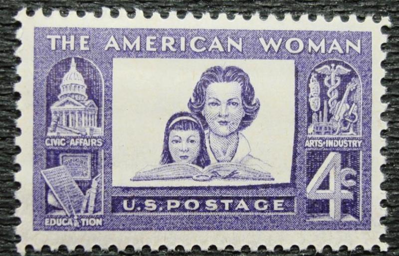 US #1152 MNH Single, American Woman, SCV $.25