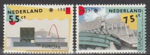 Netherlands #715-6  MNH  (S3256)