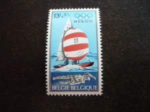 Stamps - Belgium - Scott# B828 - Mint Never Hinged Part Set of 1 Stamp