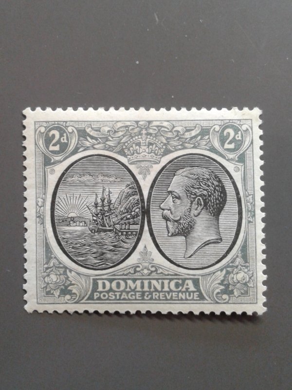 Dominica 70 F-VF MHR. Scott $ 4.50