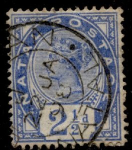 Natal #78 QV Definitive Issue Used