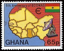 GHANA   #729 MNH (1)