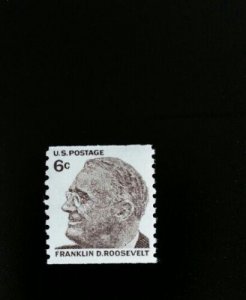 1968 6c Franklin D. Roosevelt, Coil Scott 1305 Mint F/VF NH