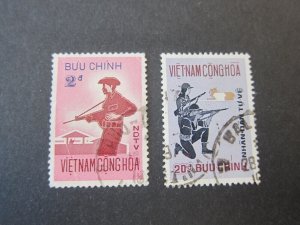 Vietnam 1972 Sc 428,430 FU