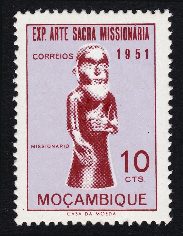 MOZAMBIQUE SCOTT #363 MISSIONARY ART 1951 MNH-OG