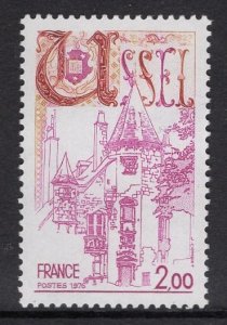 France   #1473  MNH  1976  tourism  Ussel  2fr