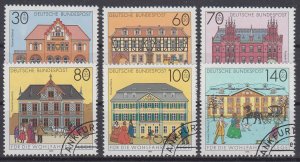 Germany 1991 Mi#1563-1568 used CV€10.00 (BU1148)
