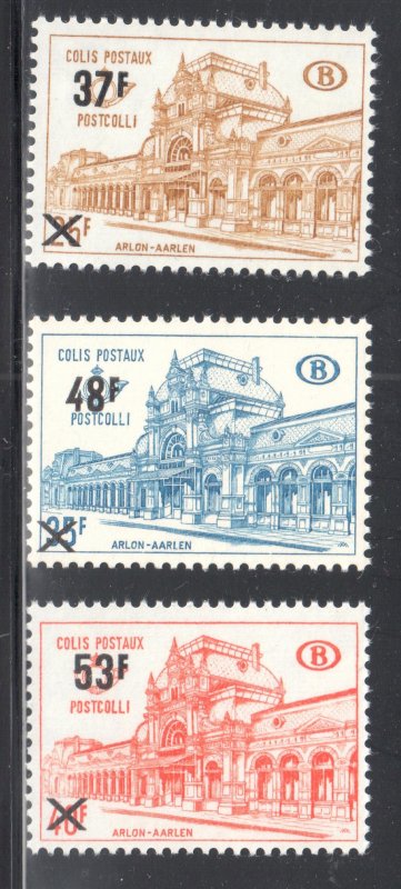 Belgium #Q410 to Q412 VF NH Set C$73.00