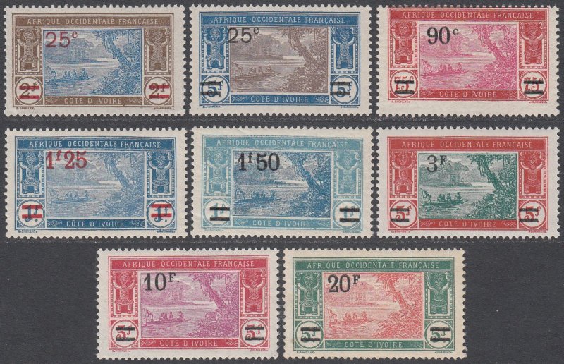 Ivory Coast 84-91 MLH / MH CV $49.85