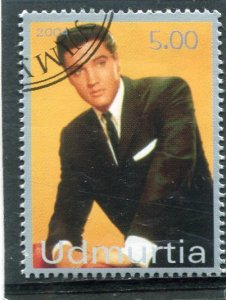 Udmurtia 2004 ELVIS PRESLEY 1 Stamp Perforated Fine used VF