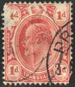 TRANSVAAL #282 - USED FAULT - 1905 - TRANS019