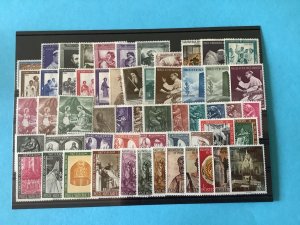 Vatican Post 1965-1967 Mounted or Used  Stamps R46385