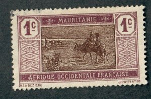 Mauritania #18 used single