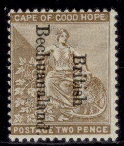 BRITISH BECHUANALAND QV SG39, 2d bistre, M MINT. Cat £15.