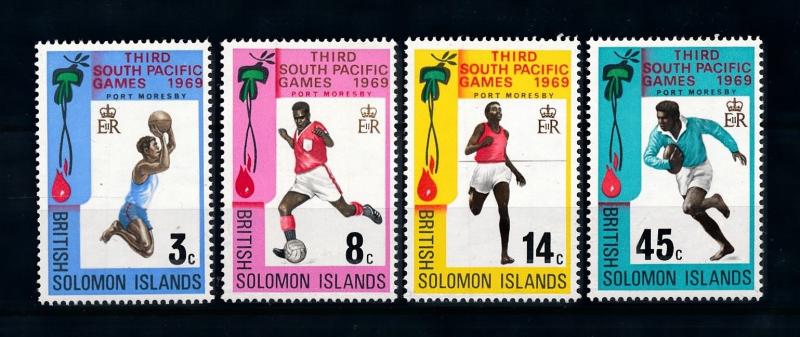 [93151] Solomon Islands 1969 Sports Football Basketball Rugby  MNH