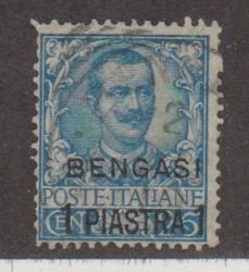 Italy - Bengasi Scott #1 Stamp - Used Single