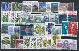 Iceland '82//'85 all different. [u] CV $20.00+