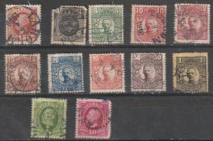 #56,58-9,67,77,80-4,86,94 Sweden Used