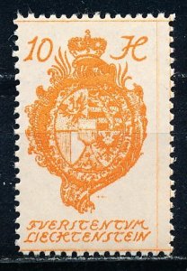 Liechtenstein #33 Single MH