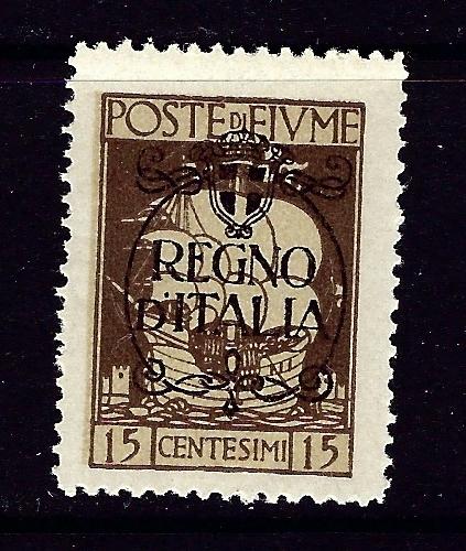 Fiume 186 MNH 1924 overprinted issue