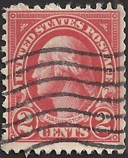 # 634 USED CARMINE GEORGE WASHINGTON