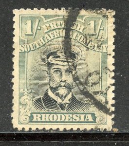 Rhodesia # 110a, Used. CV $ 60.00