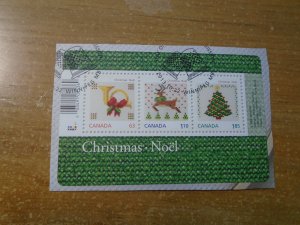 Canada # 2687  Souvenir sheet used