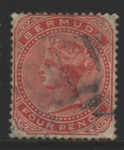 Bermuda Sc#17 Used