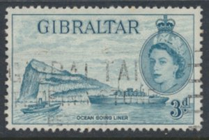  Gibraltar SG 150  Ocean going Liner   SC# 137 Used  see scan