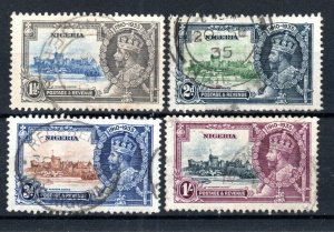 Nigeria 1935 Silver Jubilee set SG 30-33 FU CDS