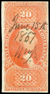 U.S. REV. FIRST ISSUE R98a  Used (ID # 80118)