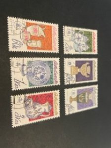 Czechoslovakia sc 2120-2125 u comp set