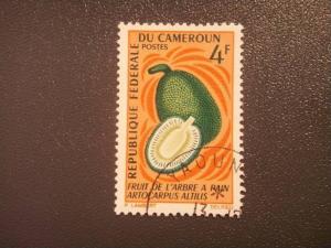 CAMEROON, 1967, Fruit de L'arbre a rain artocarpus altilis, 4F, CTO