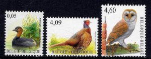 Belgium 2010  - Birds-  MNH # 2409-2411