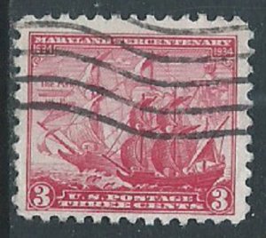 U.S., Sc #736 3c Used