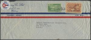Cuba 1941 Dussaq Co. Limited of Havana Cover to New York | CU16491