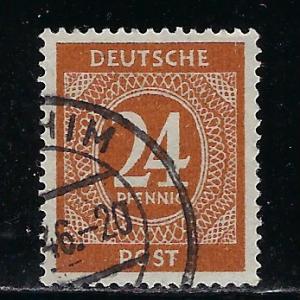 Germany AM Post Scott # 544, used