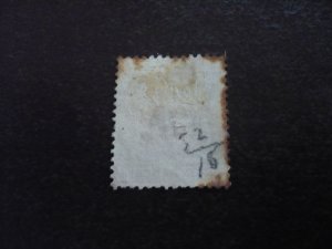 Stamps - Great Britain - Scott# 62 - Plate 13-16 - Used Part Set of 1 Stamp