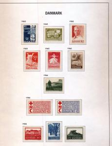 DENMARK 1949/69 Red X DanceMNH Unused (Appx 100+) (job 751)