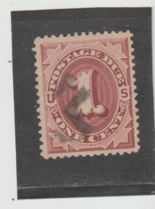 US Scott # J15 Used  Fancy CXL Great Ce1 cent Brown Postage Due 1884   CV. $7.00