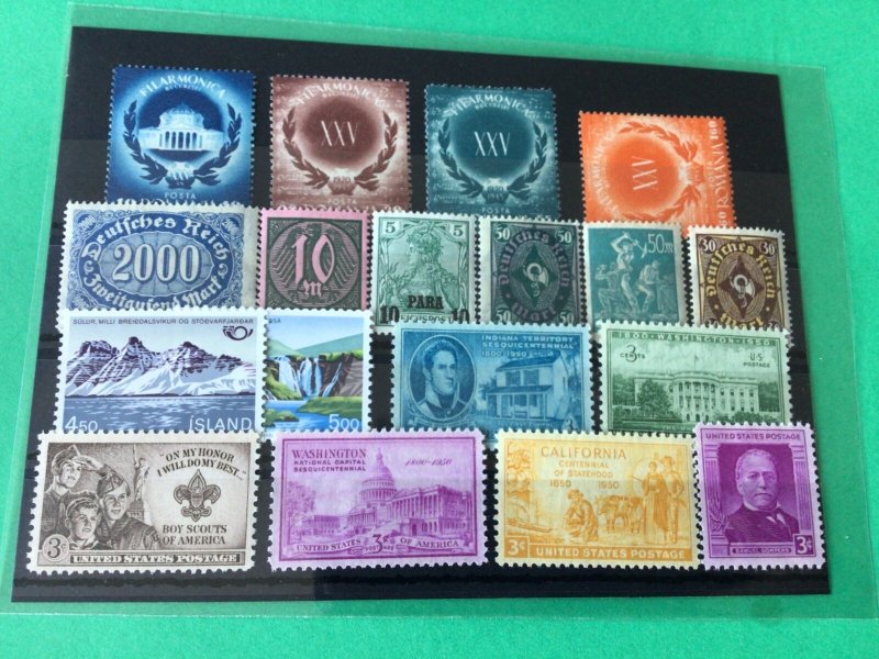 World mint never hinged stamps Ref 54584