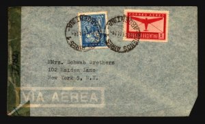 Argentina 1944 Censor Cover / Creasing (IV) - L1122