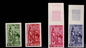 Republic of South Vietnam Scott 203-206 MNH**  imperforate set