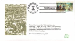 #3316 California Gold Rush Tom's FDC